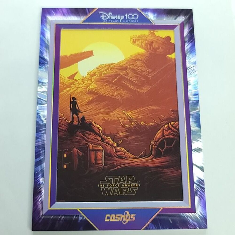 Star Wars Force Awakens Kakawow Cosmos Disney 100 All Star Movie Poster 098/288